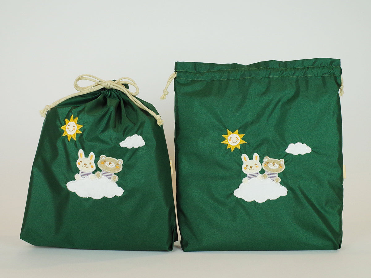 マミーバックセット(ピンク/グリーン)