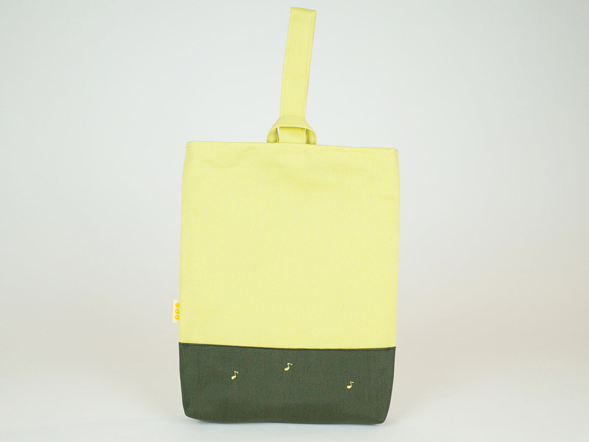 シューズケース(ピンク/ネイビー/イエロー)