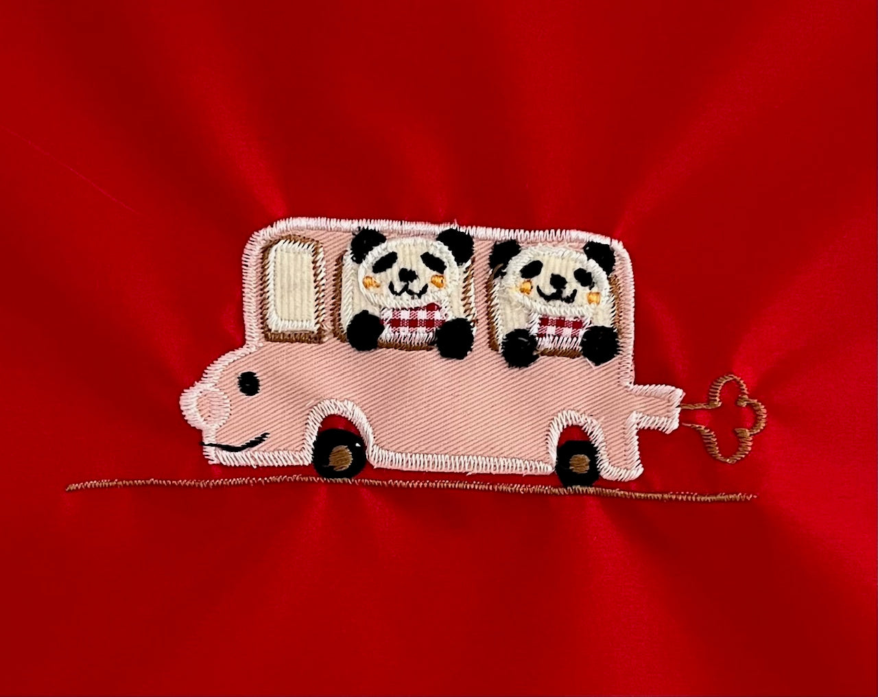 期間限定！！切り替えデザイン巾着　DX 3点セット（色と刺繍の組み合わせ自由）